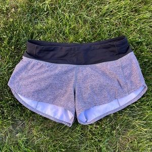 Grey lulu shorts